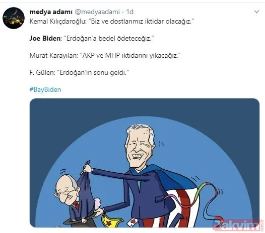 Başkan Erdoğan'ı ve Türkiye'yi küstahça hedef alan ABD'li Joe Biden'a tepki yağdı! - 22