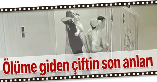 SON DAKİKA: Ölüme giden çiftin son anları