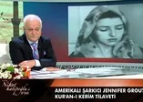 Nihat Hatipoğlu programda paylaştı: Jennifer Grout'tan Kur'an-ı Kerim tilaveti