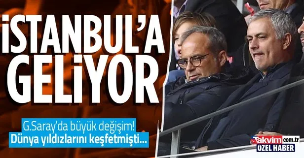 Galatasaray’da büyük değişim! Dünyaca ünlü isim bugün İstanbul’a geliyor... Martial, Fabinho, Bernardo Silva’yı keşfetmişti