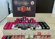 İzmirde kaçak içki ve cinsel içerikli hap operasyonu düzenlendi