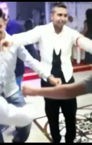 Çocuk damadın vurulma anı kamerada