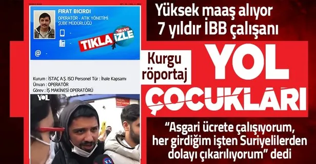 Yüksek maaşla çalışan işçi Yol TV’ye kurgu röportaj verdi