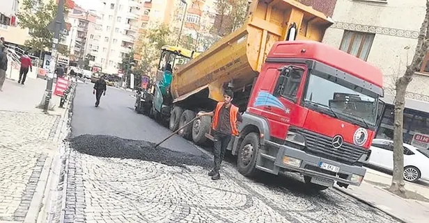 Asfalt ağladı