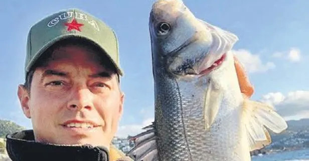 Alp Kırşan balık avladı