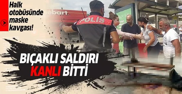 Maske tartışması kanlı bitti