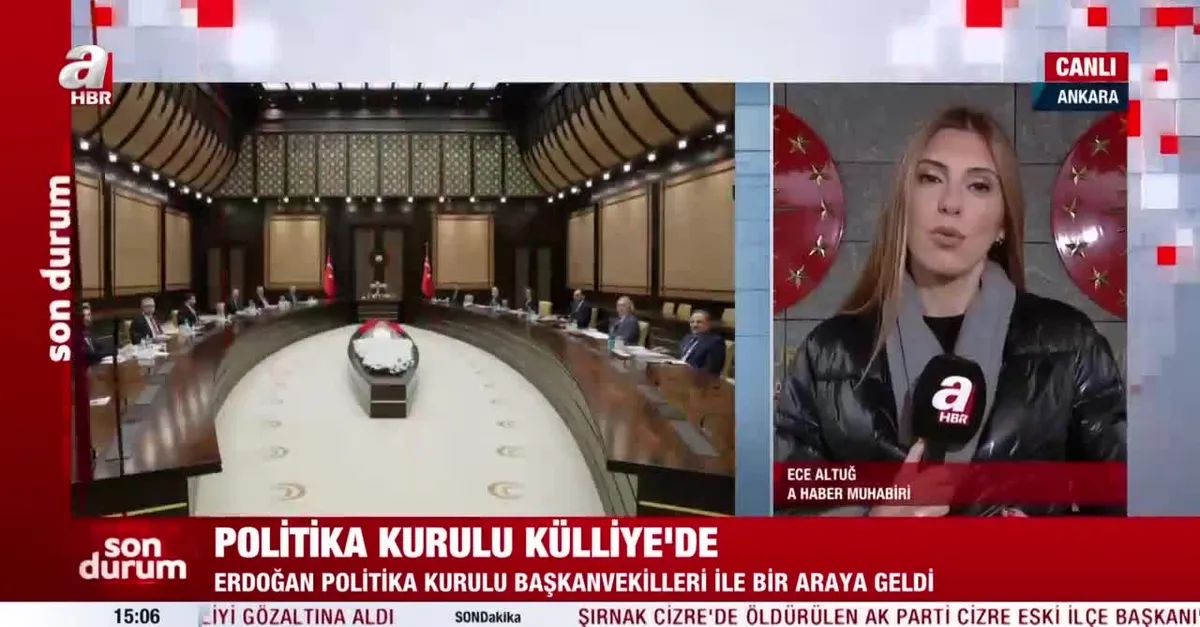 Külliye'de kritik toplantı! Başkan Erdoğan Cumhurbaşkanlığı Politika Kurulu başkanvekilleri ile biraraya geldi