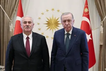 Başkan Erdoğan, Akarca’yı kabul etti