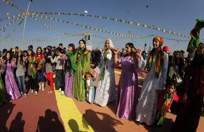 İşte Diyarbakır’daki nevruz kutlamaları