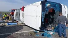 Manisada 11 kişinin öldüğü kazanın görüntüleri ortaya çıktı! Otobüs kavşağı kaçırıp geri gitti: 2 şoför gözaltında