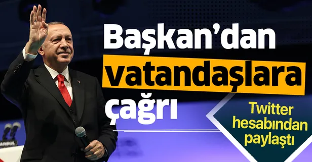 Başkan Erdoğan'dan Dünya Çevre Günü mesajı