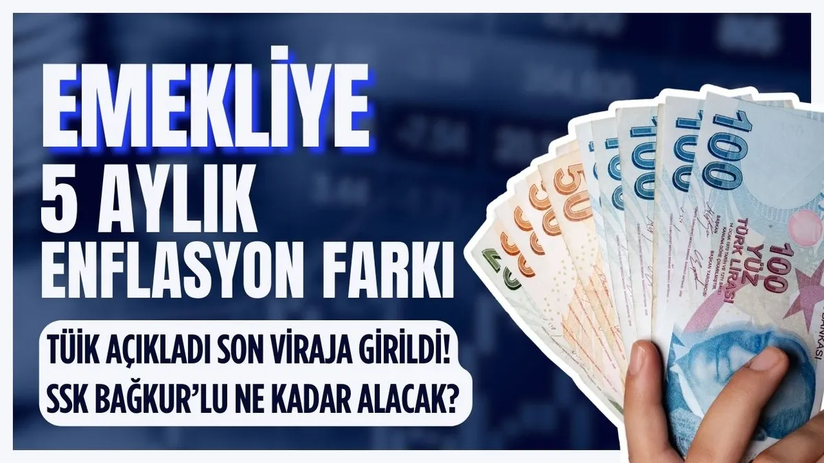 Emekliye 5 aylık enflasyon zammı: Hesaplar noktası virgülüne değişti! SSK BAĞKUR’a 19 bin TL maaş...