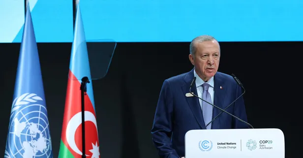 Azerbaycan'da İklim Değişikliği zirvesi! Başkan Erdoğan duyurdu: İklim Kanunu geliyor