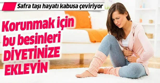 Safra taşına limon sıkın