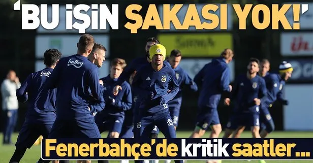 Bu işin şakası yok