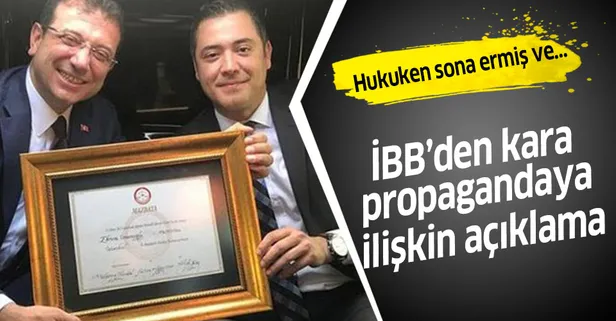 İstanbul Büyükşehir Belediyesi'nden Murat Ongun açıklaması