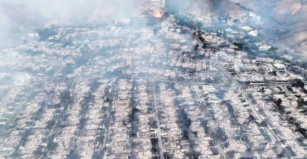 Los Angeles’ta yangın felaketi: 140 bin kişi tahliye edildi, 5 kişi hayatını kaybetti! Ünlülerin malikhaneleri kül oldu