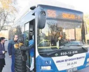 Ankara’da toplu taşımaya zam