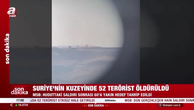 MSB paylaştı! Terör hedefleri böyle vuruldu