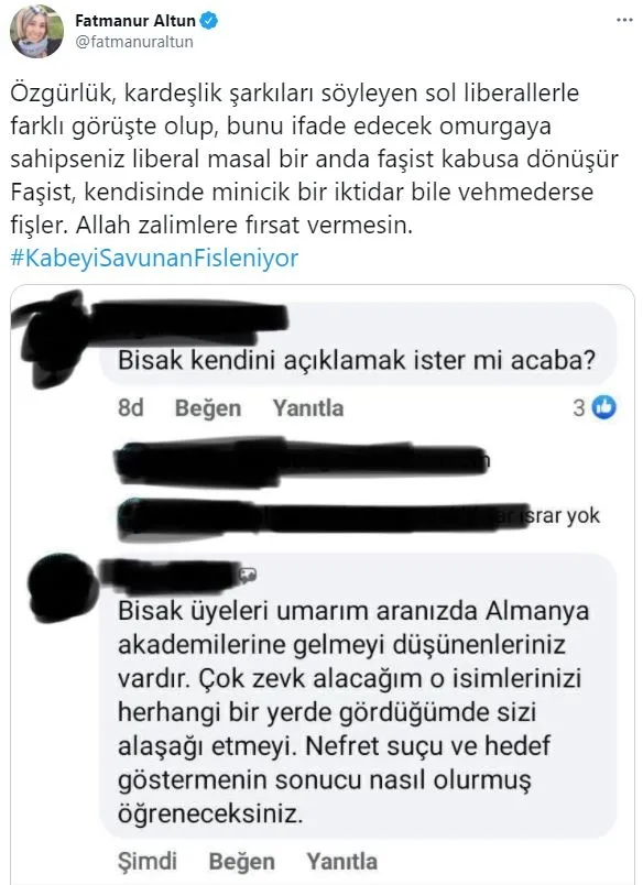 Boğaziçi Üniversitesi'nde Kabe-i Muazzama’ya yapılan saygısızlığa tepki gösteren öğrencilerin fişlendiği ortaya çıktı!-9