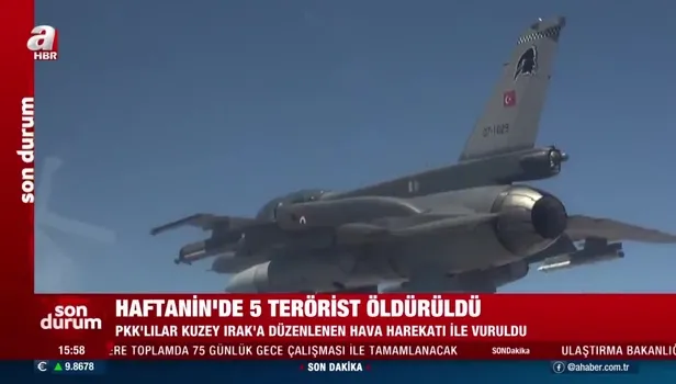 Irak'ın kuzeyinde TSK-MİT çalışmasıyla 5 PKK'lı öldürüldü