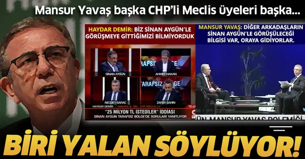 Mansur Yavaş'ın rüşvet skandalında "görüşme" yalanı!
