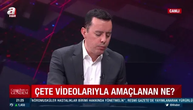 Suç örgütü lideri Sedat Peker’i kimler gündemde tutuyor? Nazif Karaman A Haber’de değerlendirdi