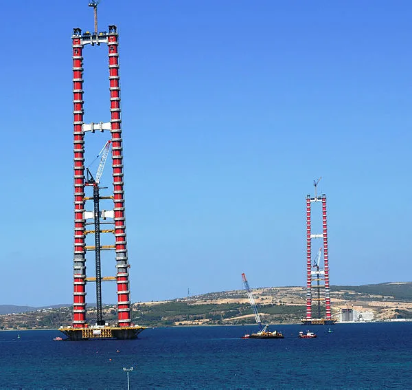 1915 Çanakkale Köprüsü'nde en önemli aşama tamamlandı! Dünyanın en büyüğü olacak!-3