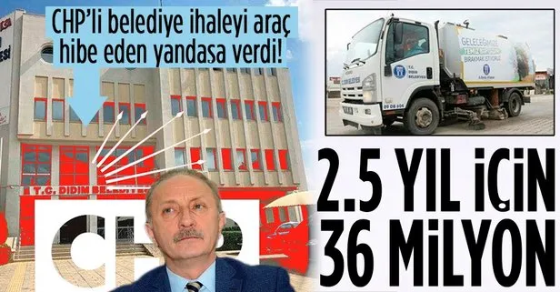 SON DAKİKA: CHP’li Didim Belediyesi’nde ihale skandalı!