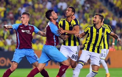 Fenerbahçe-Trabzonspor maçından kareler