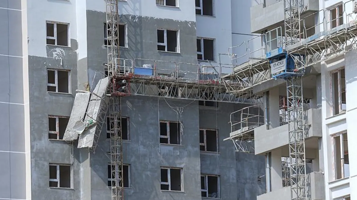 Ankara'da inşaat iskelesi çöktü 3 işçi hayatını kaybetti! Akraba oldukları ortaya çıktı