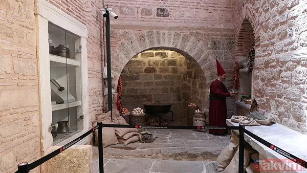 Topkapı Sarayı hareminden özel görüntüler: Cariyeler Taşlığı ve Hamamı ile Kuşhane Mutfağı ziyarete açıldı - 13