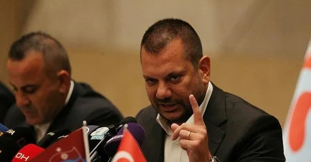 Trabzonspor Başkanı Ertuğrul Doğan'dan sert sözler! "Hakemliği bitti"