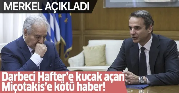 Merkel'den Yunanistan'ı yıkan Libya cevabı!