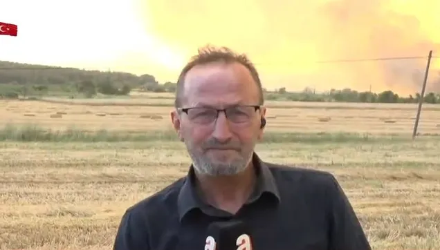 Çanakkale'de orman yangını: Ekipler yoğun bir şekilde çalışıyor