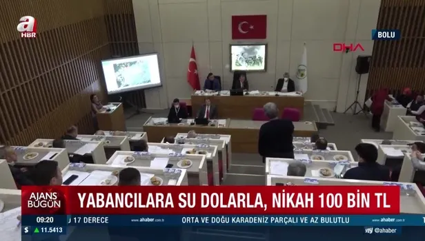 Irkçılığı ile bilinen CHP Bolu Belediyesi Başkanı Tanju Özcan'dan yeni skandal: Yabancılara su dolarla, nikah 100 bin lira!