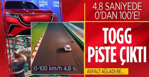 TOGG’dan heyecanlandıran haber! Akıllı SUV cihazı ön uygunluğunu aldı İstanbul Park’ta piste çıktı! 0’dan 100’e...