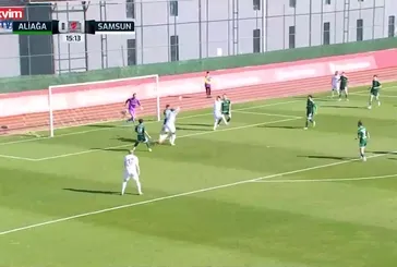 GOL | Aliağa FK 0-2 Samsunspor