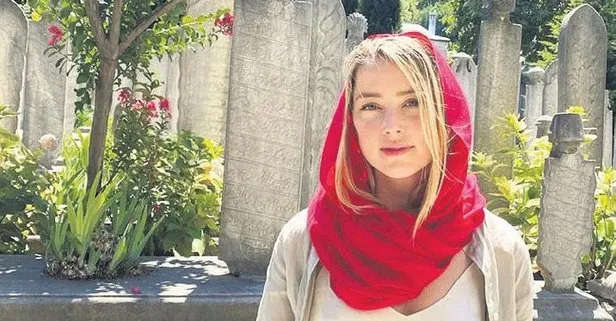 Amber Heard İstanbul’a vuruldu