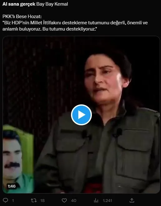 HDPKK ile kirli işbirliğini gizlemeye çalışan CHP'li Kemal Kılıçdaroğlu'na sosyal medyadan tepki yağdı: Al sana gerçek-6