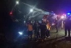Çorum'da dehşet anları! Tur otobüsü yoldan çıktı: Çok sayıda yaralı var