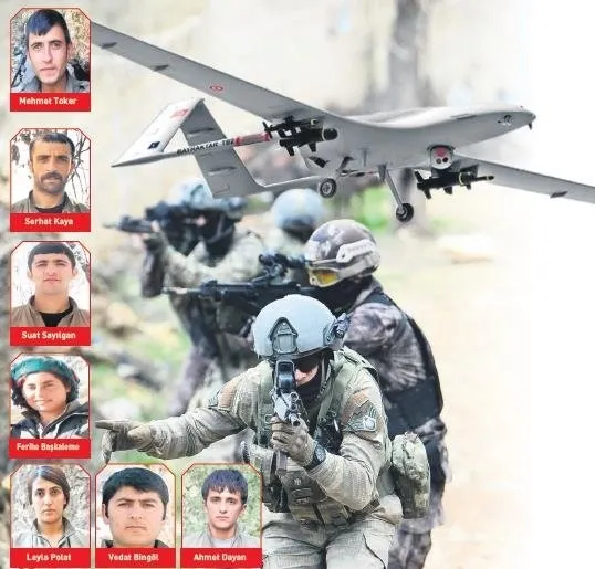 Yüksekova'daki operasyonun detayları belli oldu! İHA’lar buldu Efeler vurdu-1