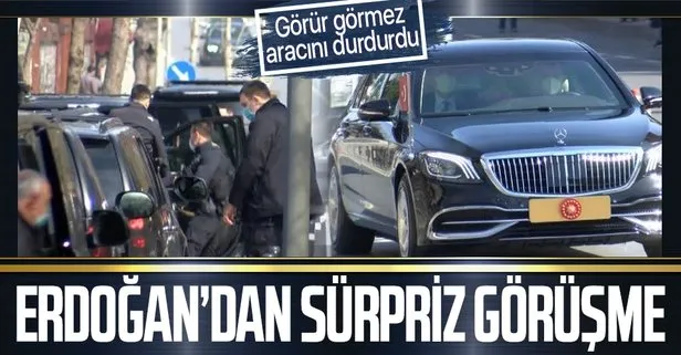 Erdoğan vatandaşlarla sohbet etti