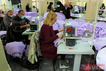 Amasya’da düğün salonu tekstil atölyesi oldu: Şalvar dikiyordu, şimdi 150 kişiye istihdam planı kuruyor