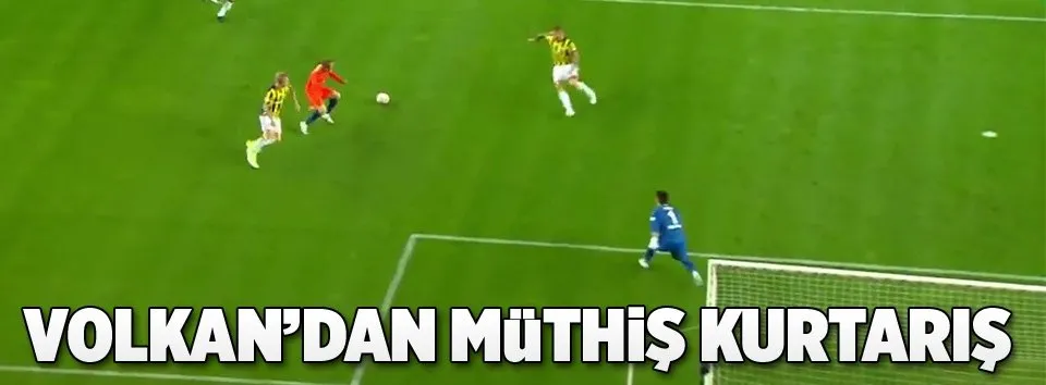 Volkan Demirel’den 1 dakikada 2 kritik kurtarış