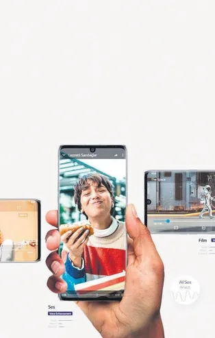 Tarzını yansıt LG Velvet kazan