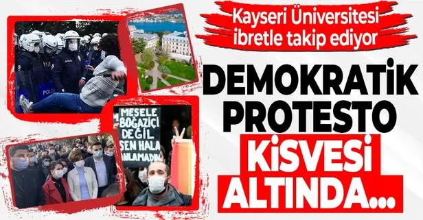 Kayseri Üniversitesi'nden Boğaziçi'ndeki olaylara tepki