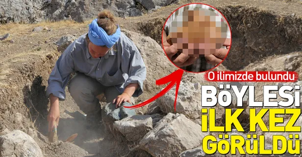 Çorum’da bulunan boğa biçimli kap şaşırttı