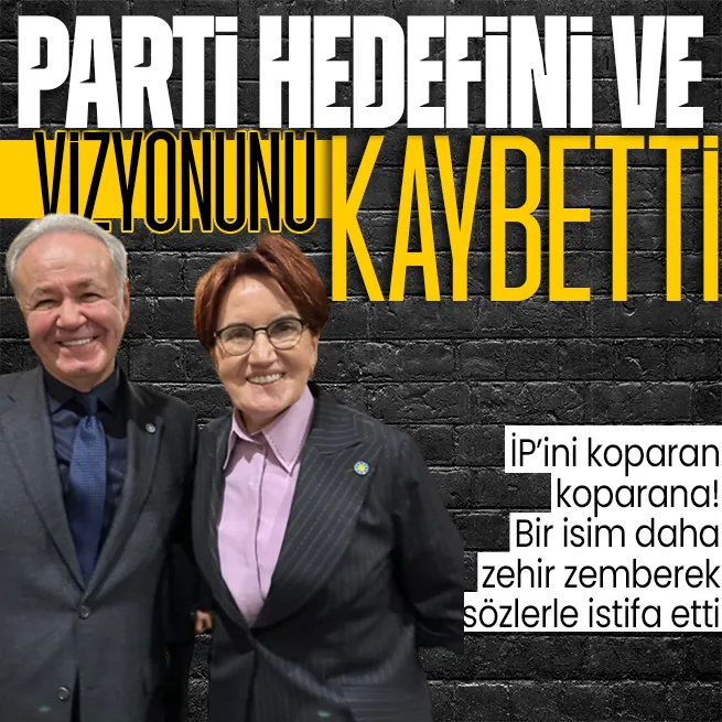 İYİ Partide kopuş devam ediyor! Aydın Adnan Sezgin zehir zemberek sözlerle istifa etti!