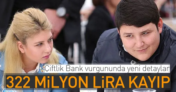 322 milyon lira kayıp